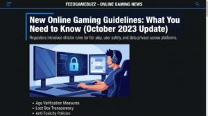 latest online gaming guidelines feedgamebuzz