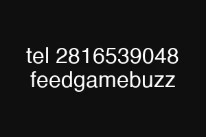 tel 2816539048 feedgamebuzz